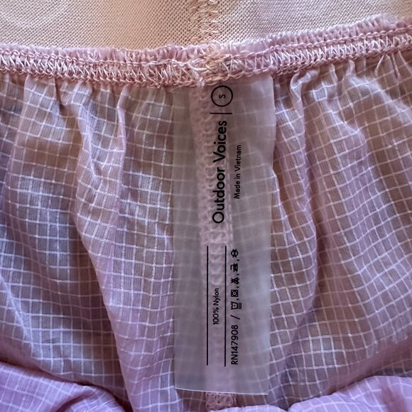 Outdoor Voices Pink Athletic Shorts - Picture 3 of 6